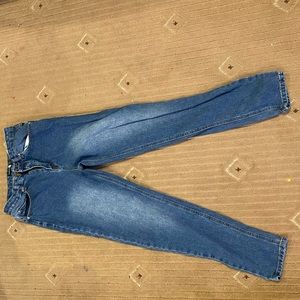 Medium Washed Boyfriend Jeans